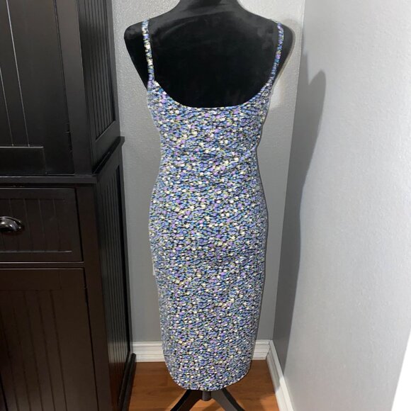 A. Byer Dress Size‎ M Floral Midi Whimsigoth Gothic Romance Dark Academia Moody - Picture 8 of 9